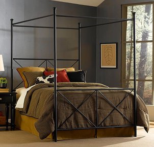 A king bed ready to move to a new home