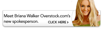 Meet Briana Walker - Overstock.com's new spokesperson.