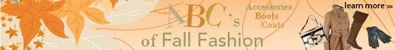 The ABC's of Fall Fashion - Learn More