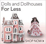 Dolls and dolhouses for less