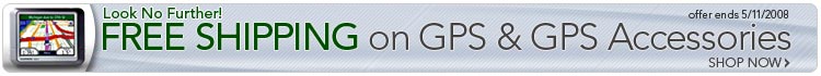 Free Shipping on GPS & GPS Accessories
