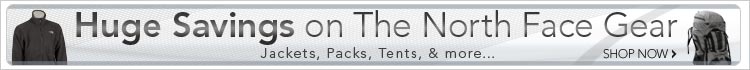 Huge Savings on The North Face Gear