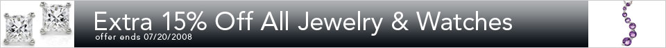 Save on all Jewelry and Watches