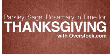 Happy Thanksgiving from Overstock.com