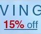15% Off