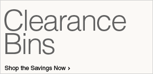 Clearance Bins