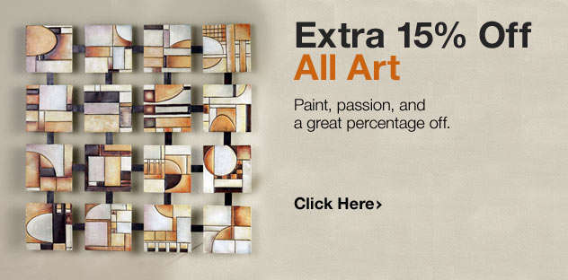 Extra 15% Off All Art - Click Here