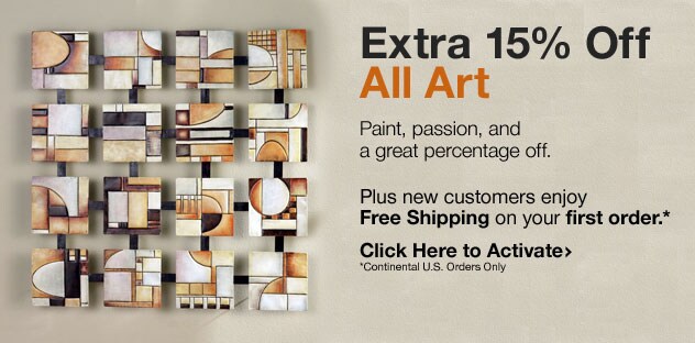 Extra 15% Off All Art - Click Here