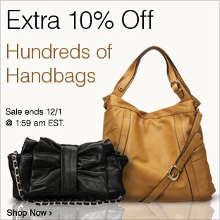 10% Off Handbags