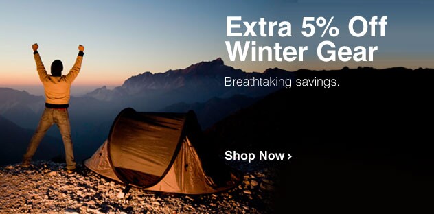Extra 5% Off Winter Gear - Shop Now