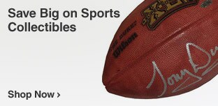 Save Big on Sports Collectibles