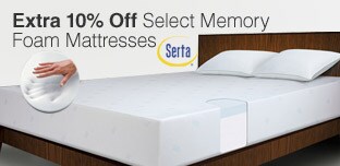 Extra 10&permil; Off Memory Foam