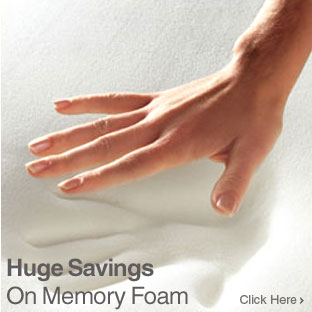 Huge Savings On Memory Foam
