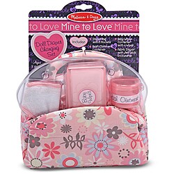 Melissa & Doug Doll Diaper Changing Set